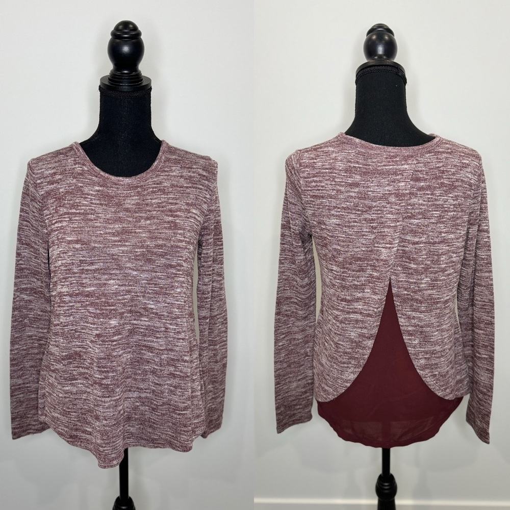 Old Navy Heather Brown Long Sleeve Too (XS)